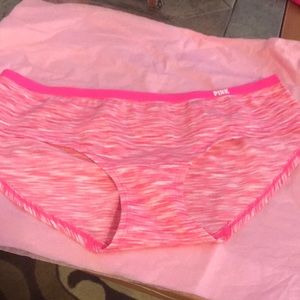 NWT. Pink panties size L